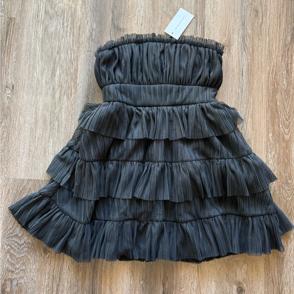 Barlow Mini Dress in Black